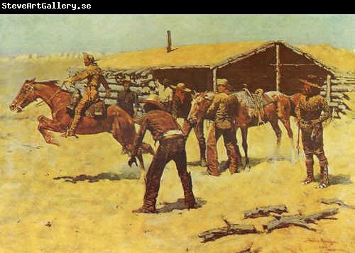 Frederick Remington Coming and Going of the Pony Express